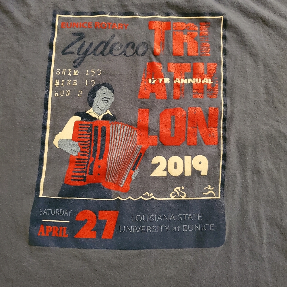 Zydeco Triathlon Tshirt